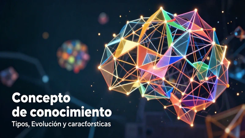 Conceptos de conocimiento ilustrado en red neuronal avanzada