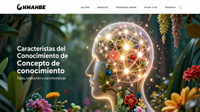 Silueta abstracta brillante del conocimiento educativo