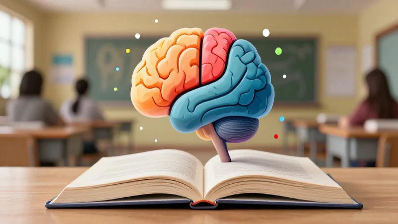 Ilustración de pensamiento crítico educativo moderno