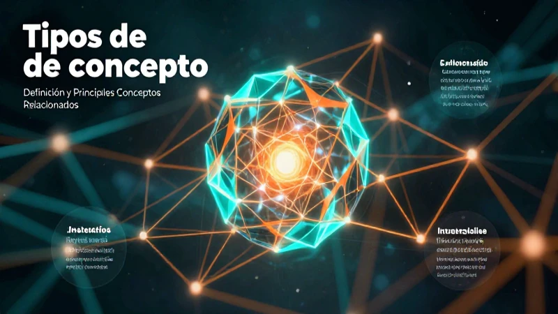 Concepto: Definición y Principales Conceptos Relacionados 4 Red abstracta del conocimiento conceptual