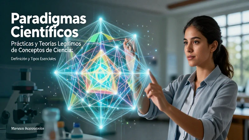 Conceptos de Ciencia: Definición y Tipos Esenciales 7 Paradigmas científicos visuales de conocimiento
