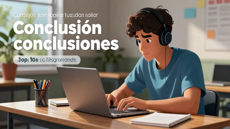 Mejora tus conclusiones con estos consejos
