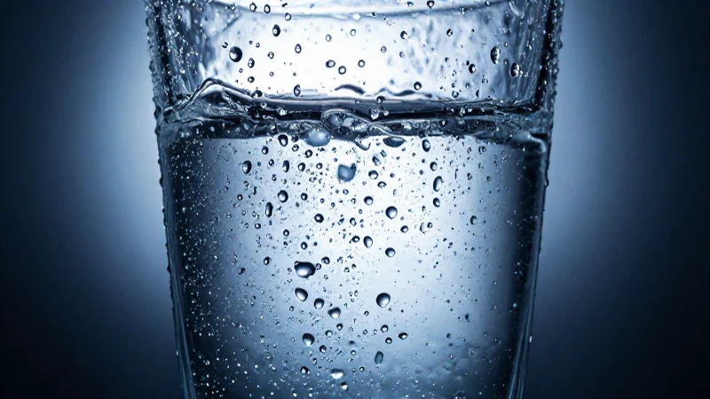 Condensación: Qué es, tipos y ejemplos en la vida diaria 6 Agua cristalina y detallada en primer plano
