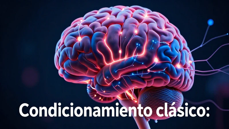 Condicionamiento clásico: 20 ejemplos de su aplicación 8 Cerebro ilustrando la respuesta al condicionamiento clásico