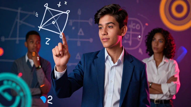 Estudiante mexicano confía en matemáticas abstractas