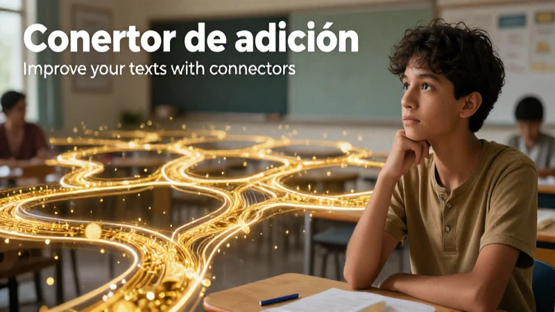 Conectores de adición para mejorar textos