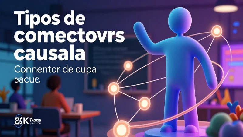 Conector de causa: Concepto, tipos, usos y ejemplos claros 4 Tipos de conectores causales en español