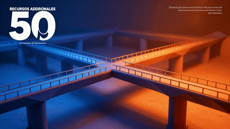 Ilustración moderna de conectores con puente conceptual