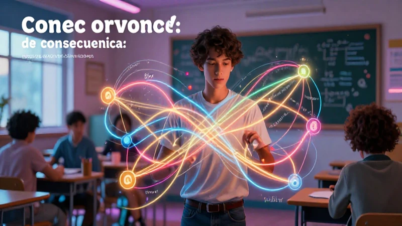 Análisis de conectores de consecuencia para estudiantes