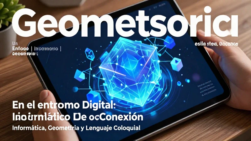 Geometría digital conecta formas con tecnología