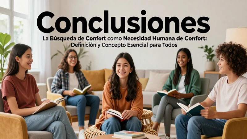 Confort: Definición y Concepto Esencial para Todos 9 El confort es una necesidad esencial humana
