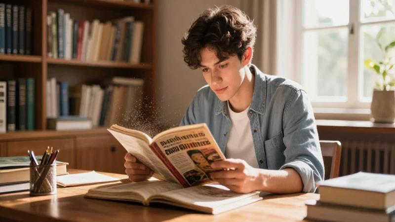 Confort: Definición y Concepto Esencial para Todos 3 Joven leyendo libro bajo luz dorada