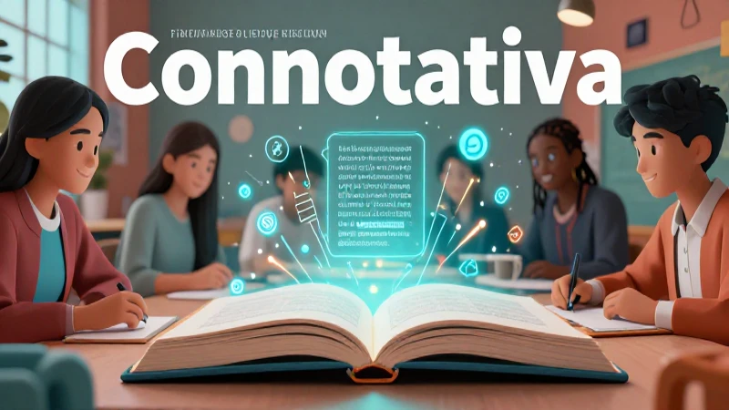 Connotación: contexto y lenguaje educativo