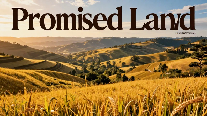 Paisaje vibrante de promesa, listo para descubrir