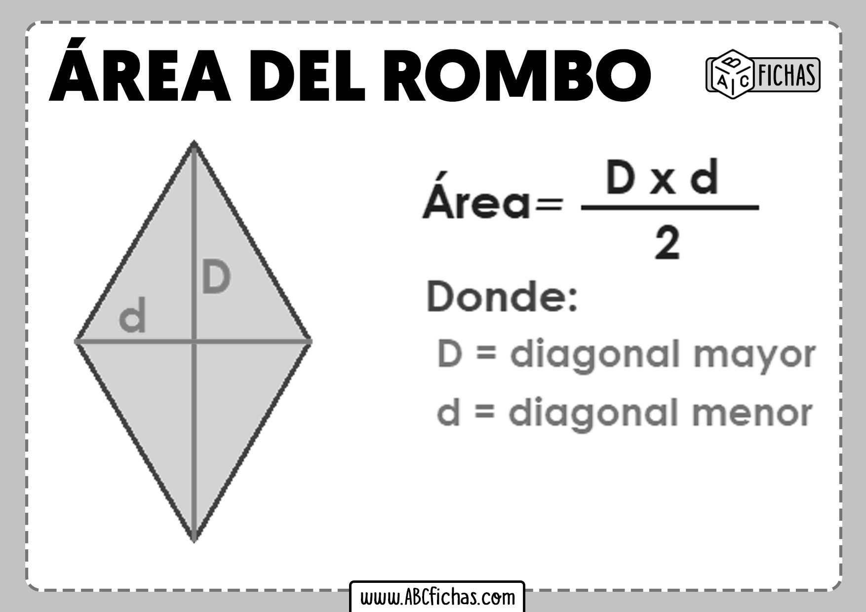 Conoce cómo calcular el área de un rombo de forma sencilla y precisa 2 conoce como calcular el area de un rombo de forma sencilla y precisa