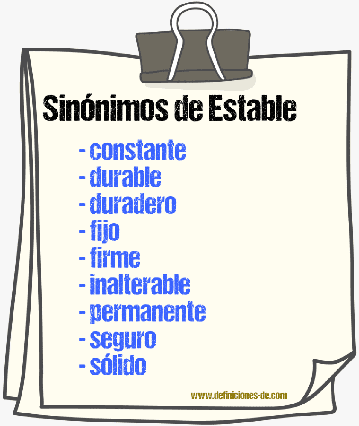 conoce el sinonimo perfecto de establecida y enriquece tu vocabulario