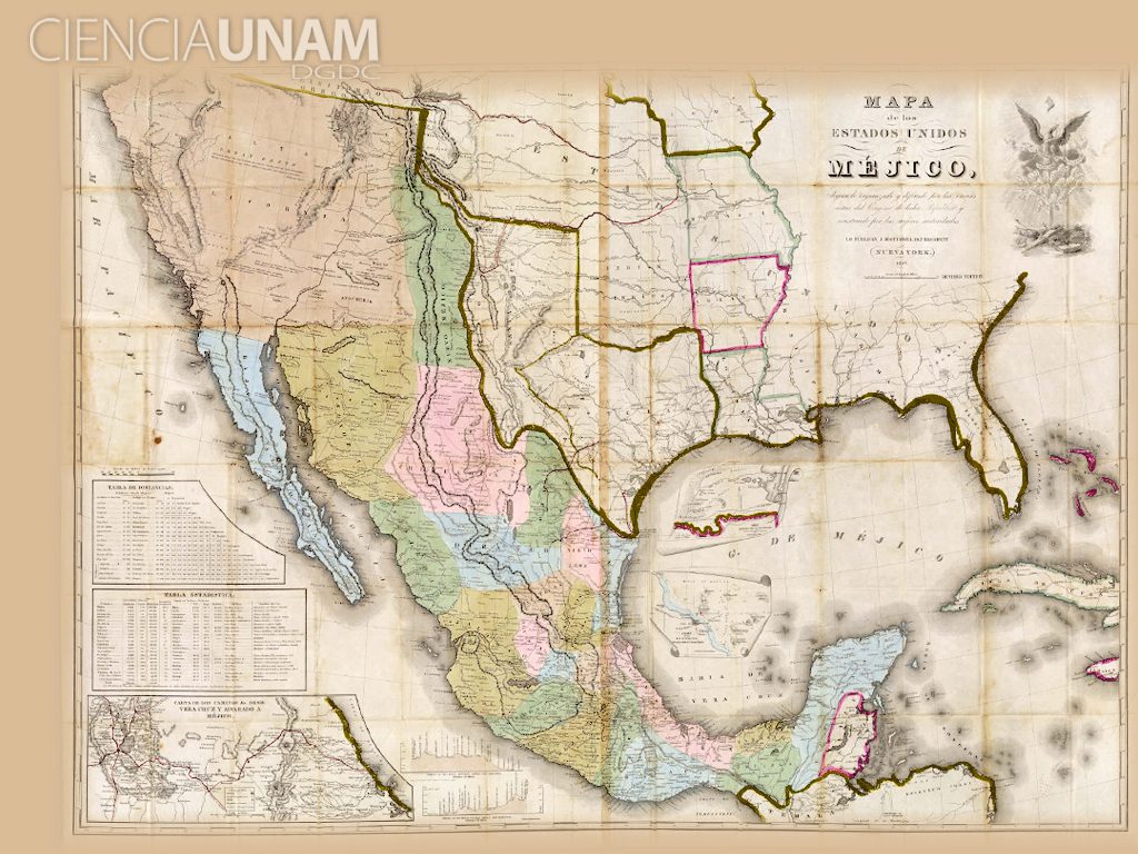 conoce las fronteras y territorios de