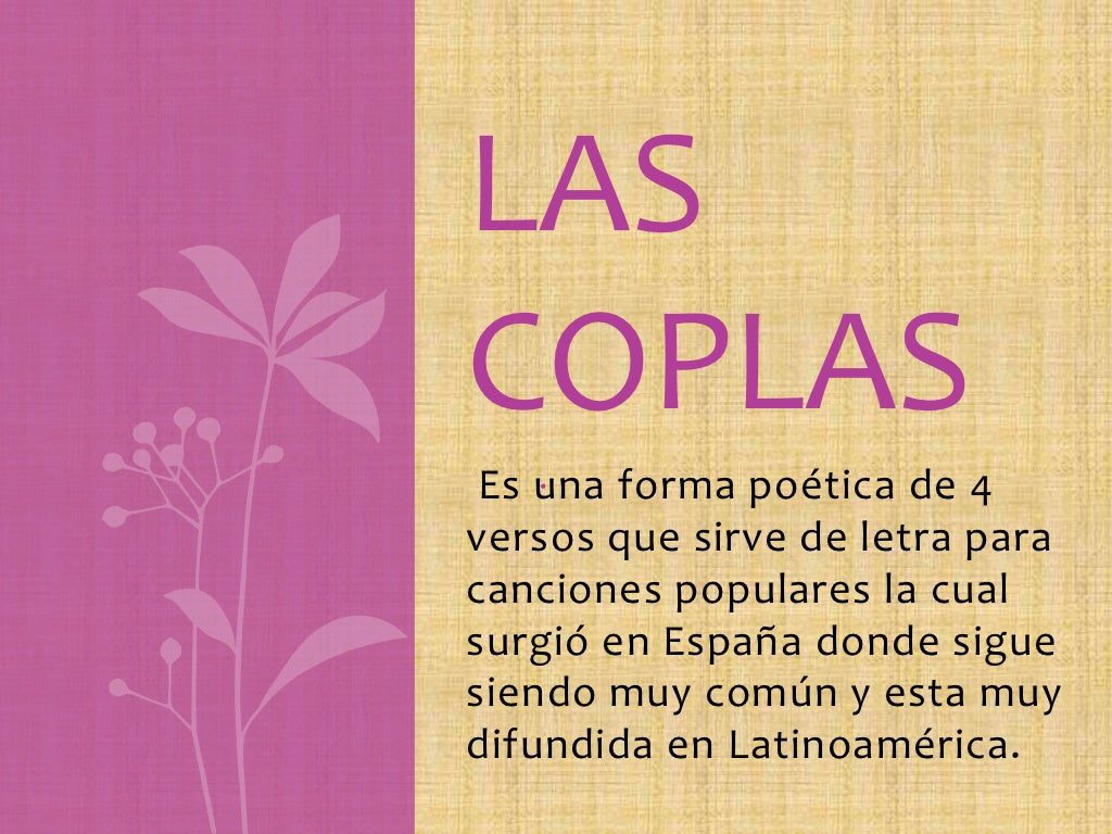 conoce todo sobre la copla origen caracteristicas y mas