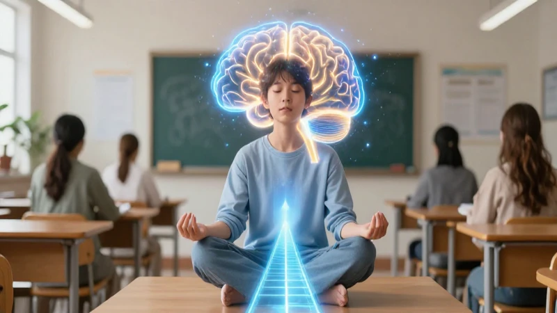 Meditación, pensamiento complejo, camino de luz