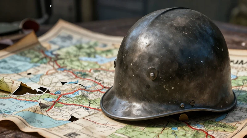 Ilustración realista de casco histórico