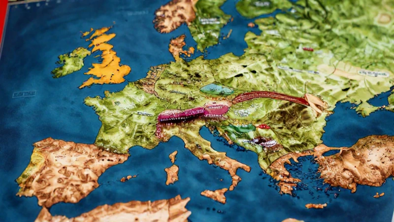 Europa en guerra: reordenamiento territorial dramático