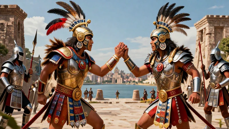 El legado de la caída de Tenochtitlán: impacto y lecciones históricas 4 Choque dramático: Aztecas contra españoles