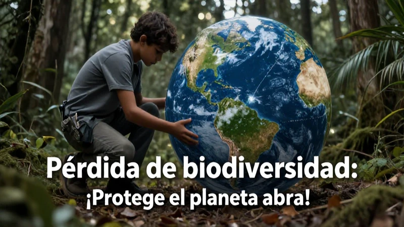 Protege el planeta de la pérdida de biodiversidad