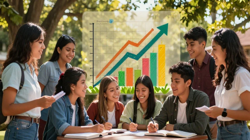 Consejo de curso: Claves para un año académico exitoso 9 Estudiantes mexicanos exitosos con potencial académico vibrante