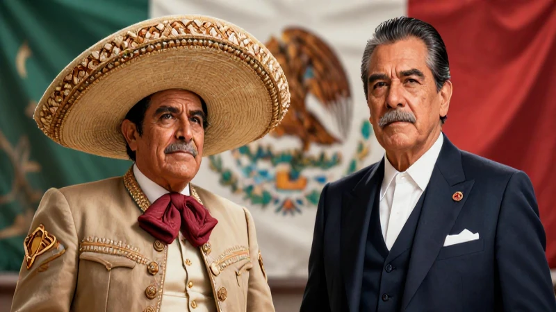 Ideologías mexicanas en dinámico contraste visual