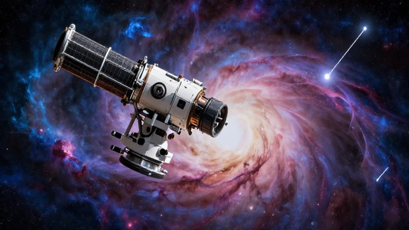 Constelación: Concepto y las más importantes descubrimientos 7 Telescopio en espacio profundo observando cosmos