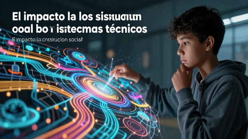 Sistemas técnicos moldeando la construcción social