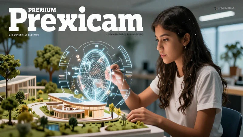 Estudiante diseña modelo arquitectónico sostenible