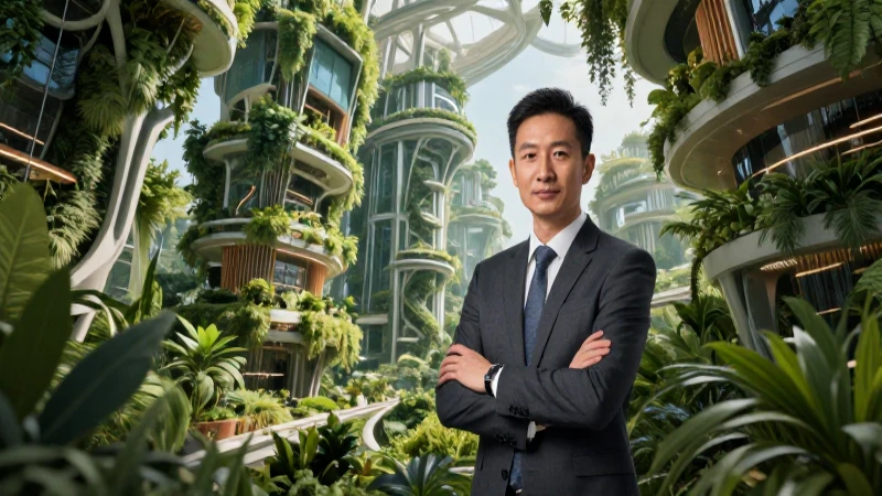 Construcción: Historia, características y tipos esenciales 6 Diseño arquitectónico futurista con jardines verticales