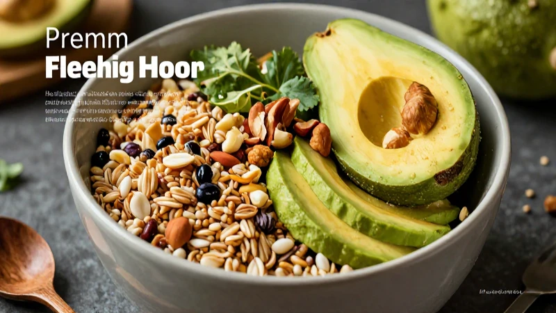 Qué son alimentos constructores, reguladores y energéticos 5 Bowl vibrante con granos y grasas saludables