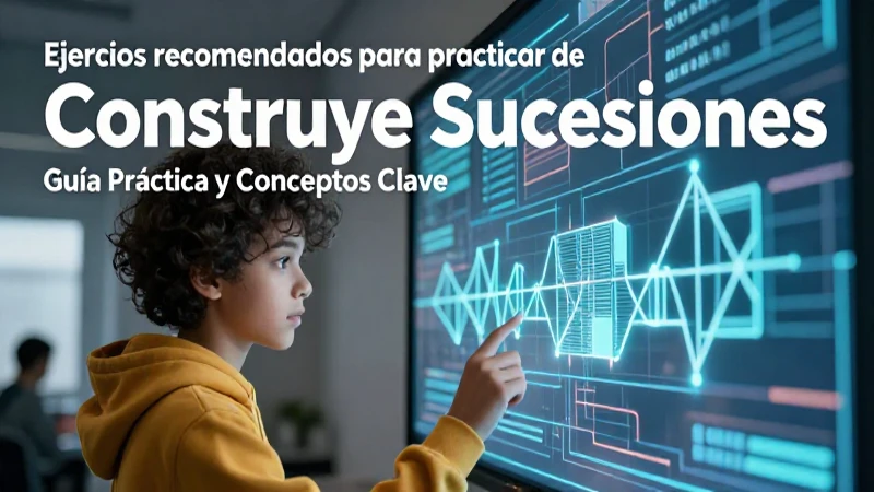 Joven estudia secuencias geométricas holográficas