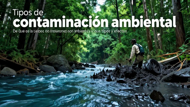 Qué es la contaminación ambiental y sus tipos y efectos 3 Contaminación ambiental: tipos y sus efectos