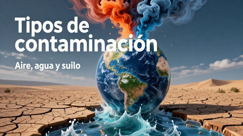 Contaminación ambiental: causas, efectos y soluciones