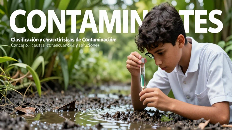 Estudiante mexicano analiza contaminación en agua