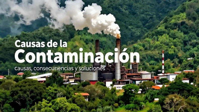 Contaminación: causa, efecto y solución