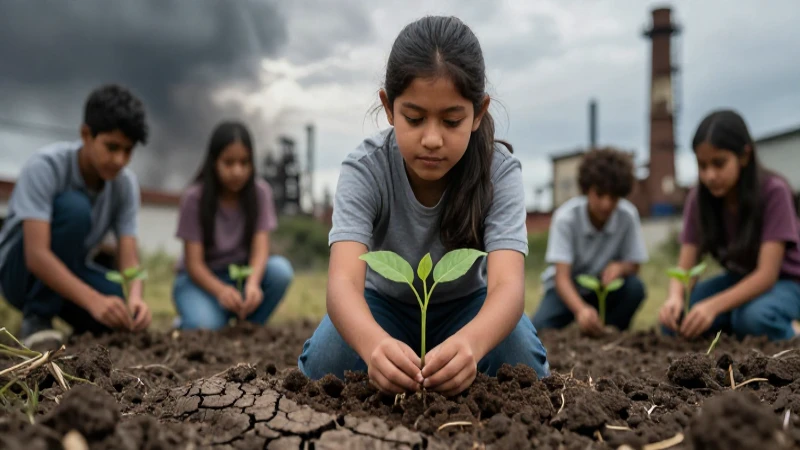 Plantando verde: un futuro ambiental más limpio