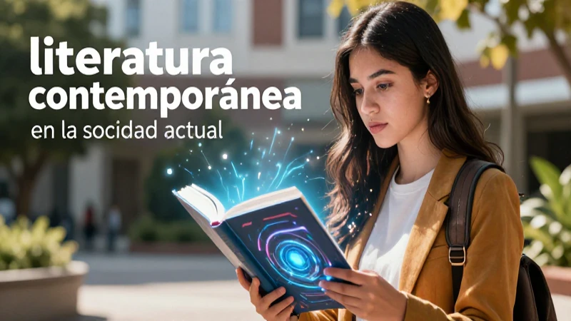 Literatura contemporánea: definición, características y más 5 Literatura contemporánea impacta la sociedad actual
