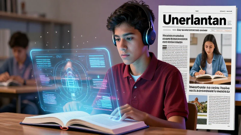 Arte, literatura y tecnología: un texto en evolución 6 Estudiante mexicano con interfaz digital holográfica