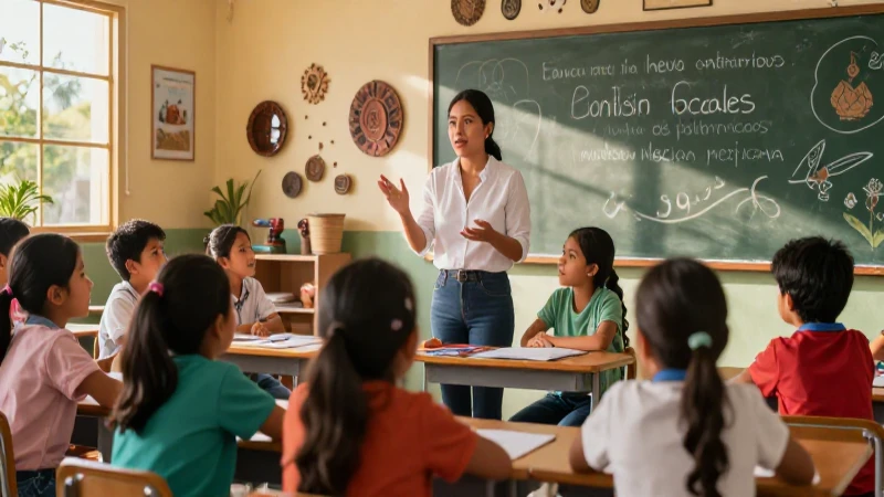 Contenidos locales: Transformando la nueva escuela mexicana 5 Cultura local enriqueciendo la enseñanza mexicana