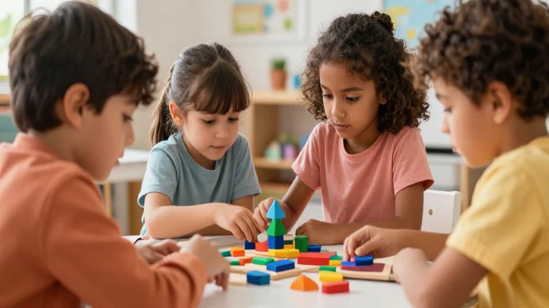 Fomentando el pensamiento matemático en preescolar