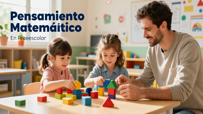 Potenciar el pensamiento lógico en preescolar es clave