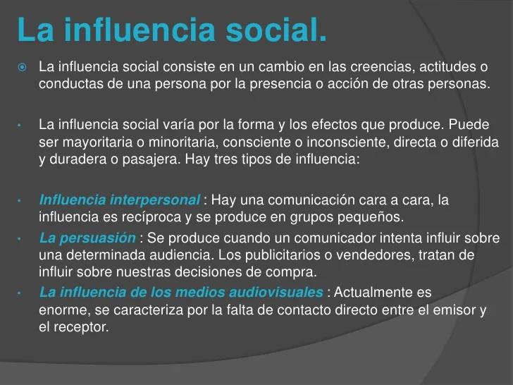 contextos sociales definicion influencia y concepto clave