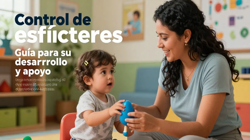 Control de esfínteres: guía para su desarrollo y apoyo 3 Niño aprende a controlar sus esfínteres con alegría