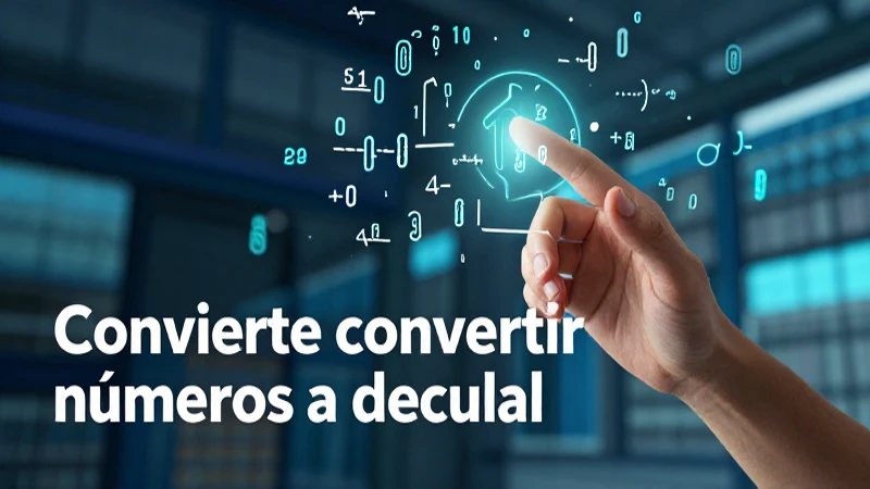 Aprende a convertir números a decimales fácilmente