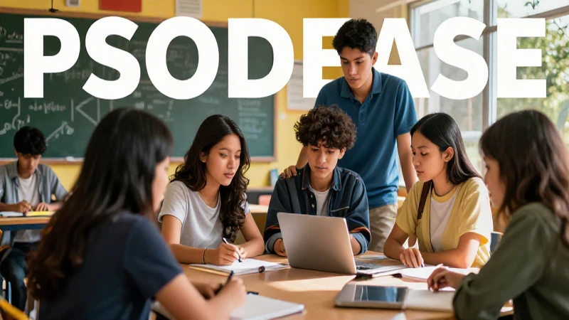 Claves para promover convivencia democrática de manera efectiva 4 Estudiantes mexicanos colaborando en aula moderna