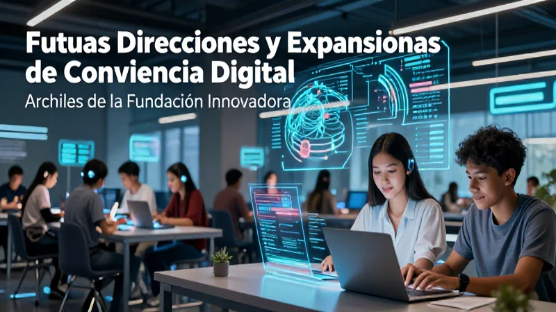 Estudiantes mexicanos explorando el futuro digital